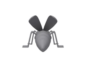 mosquito cartoon 3D Model