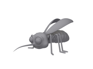 mosquito cartoon 3D Модель