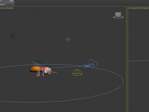 mosquito cartoon 3D Модель