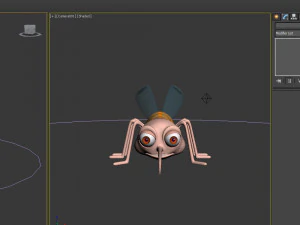 mosquito cartoon 3D Model