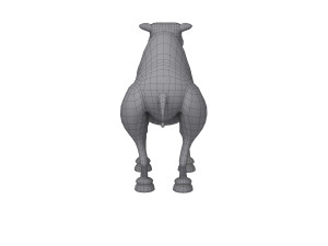camel cartoon 3D-Modell