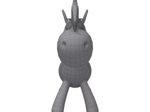unicorn cartoon Modèle 3D