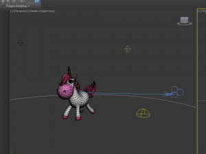 unicorn cartoon Modèle 3D
