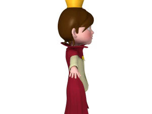 prince cartoon 3D Model