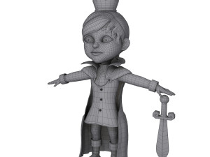 prince cartoon 3D मॉडल