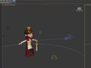 prince cartoon 3D Model