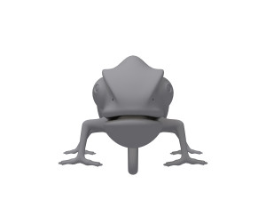 chameleon cartoon Modèle 3D