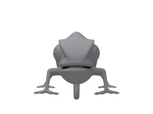 kartun bunglon Model 3D