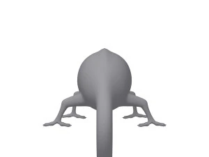 kartun bunglon Model 3D