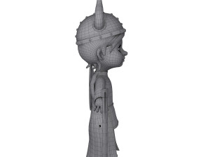 viking boy cartoon 3D 모델
