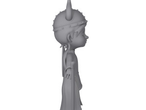 viking boy cartoon 3D 모델