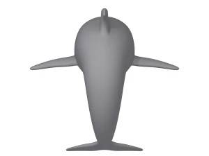dolphin cartoon 3D Model