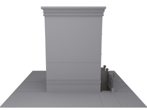 building cartoon Model 3D