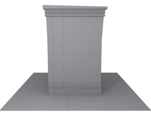building cartoon 3D Model