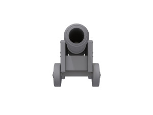 naval cannon 3D Model