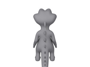crocodile cartoon 3Dモデル