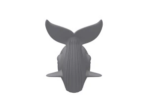 whale cartoon 3D Model