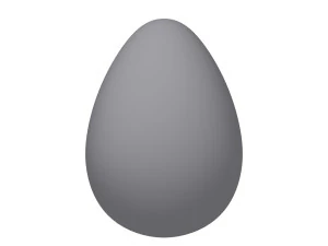 Dinosaur egg cartoon 3D Model