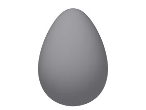 Dinosaur egg cartoon 3D Model