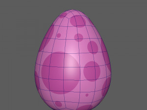 dinosaur egg cartoon 3D 모델