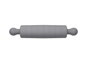 rolling pin cartoon Modelo 3D