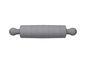 Oklava karikat&uuml;r 3D Model