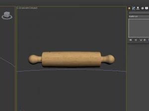 Oklava karikat&uuml;r 3D Model