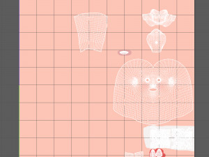 worker cartoon 3D 모델