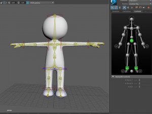stickman character 3D मॉडल