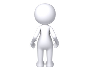 stickman character 3D मॉडल