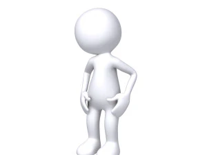 stickman character 3D Model