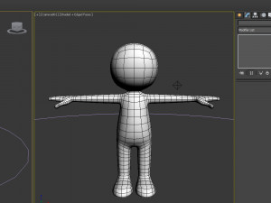 stickman character 3D मॉडल