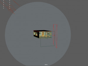 classroom cartoon 3D 模型