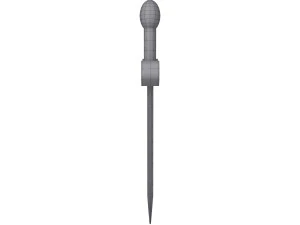 Sword cartoon 3D Model