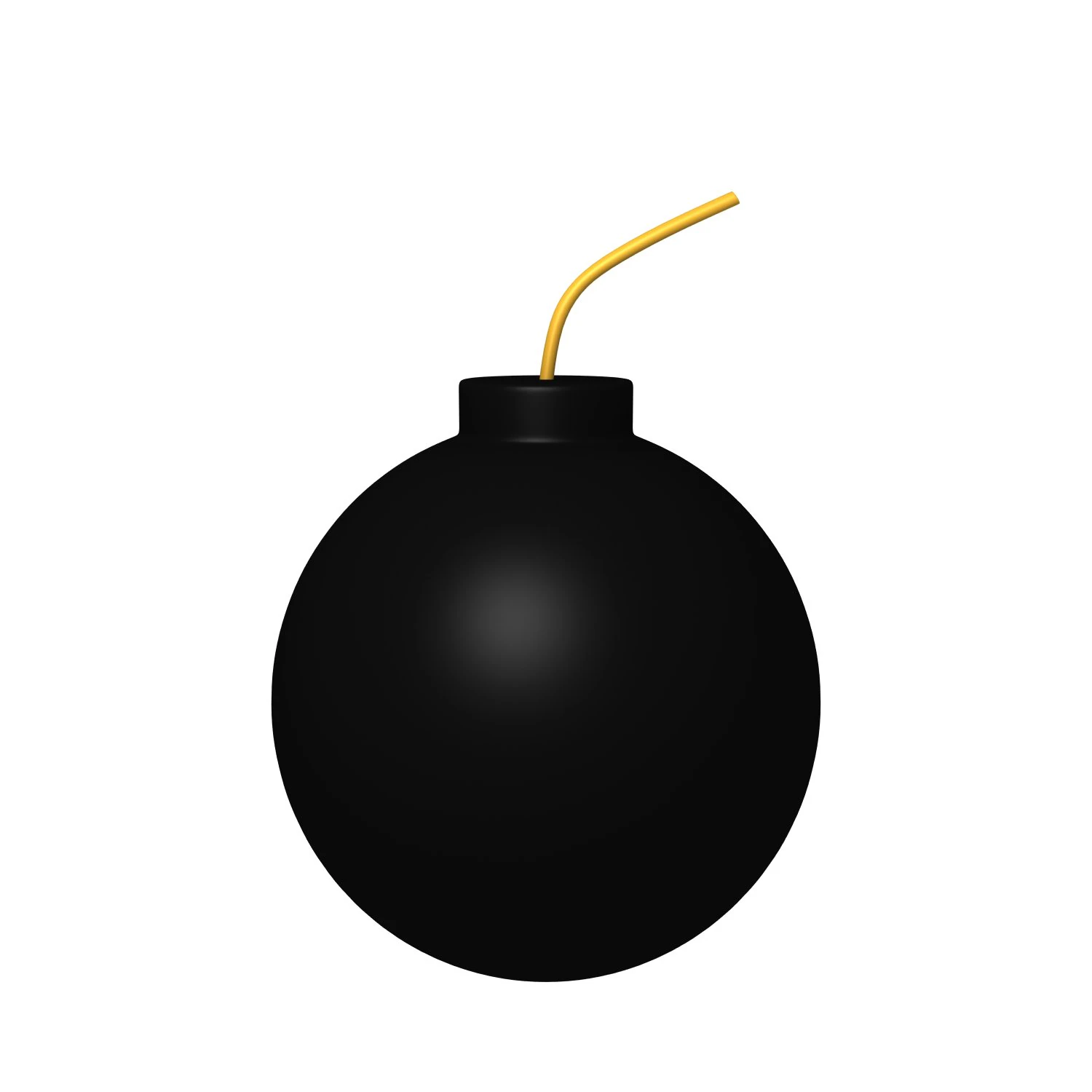 Cartone animato bomba Modello 3D .c4d .max .obj .3ds .fbx .stl .blend 