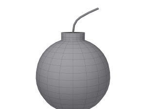 bomb cartoon Model 3D