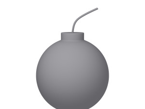 bomb cartoon Model 3D