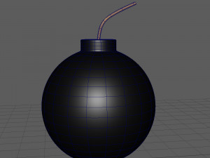 bomb cartoon Model 3D