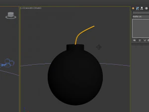 Cartone animato bomba Modello 3D