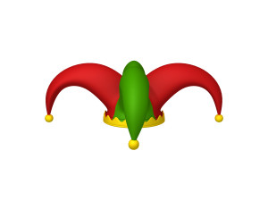 jester hat cartoon 3D Модель