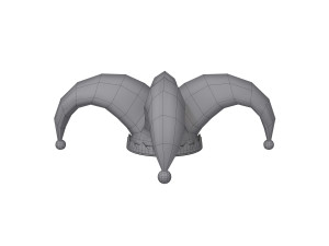 jester hat cartoon 3D Модель