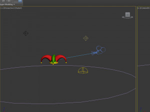 jester hat cartoon 3D Модель