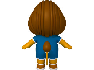 lion cartoon 3D 模型