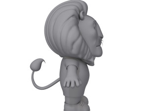 lion cartoon 3D 模型