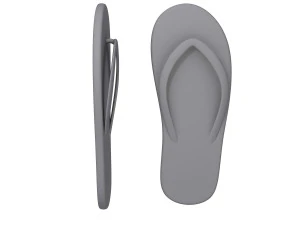 Flip flop cartoon 3D Model