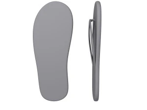 Flip flop cartoon 3D Model