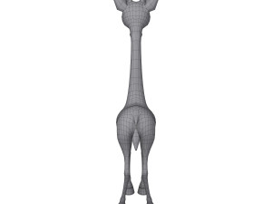 giraffe cartoon 3D Modell