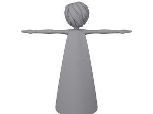 superhero boy cartoon Modèle 3D