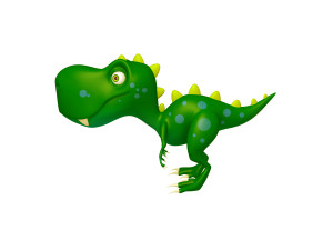 dinosaur cartoon 3D Model