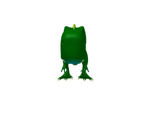 dinosaur cartoon Modello 3D